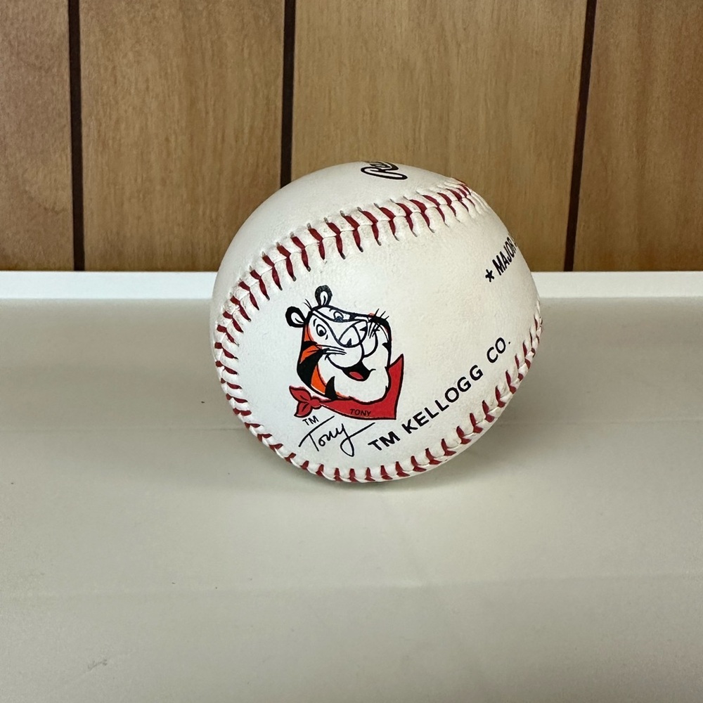 MLB Tony the Tiger 1991 baseball
